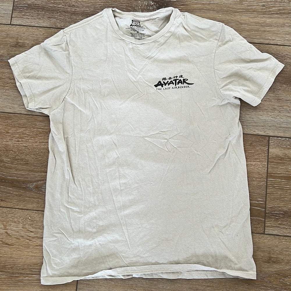 Nickelodeon Avatar the last air bender, tan medium tee
